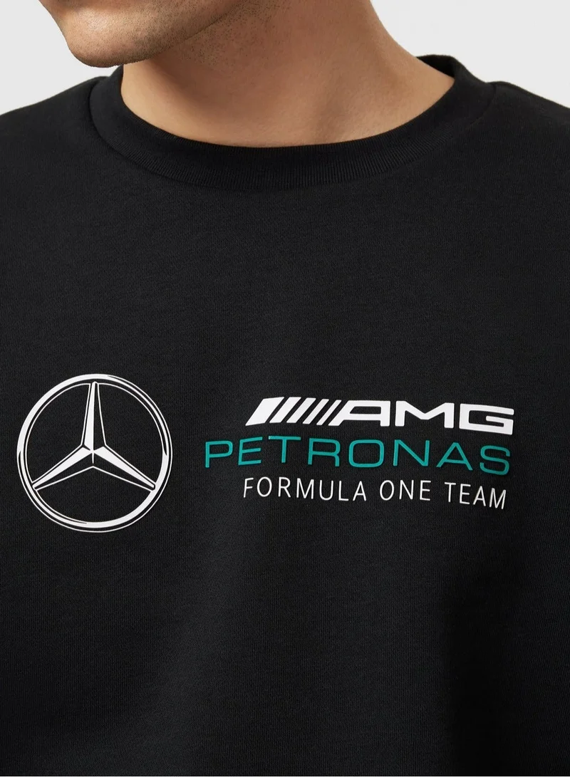 AMG Petronas Formula 1 Team  Mercedes AMG Petronas F1 Logo Sweatshirt for Men | Best Price UAE