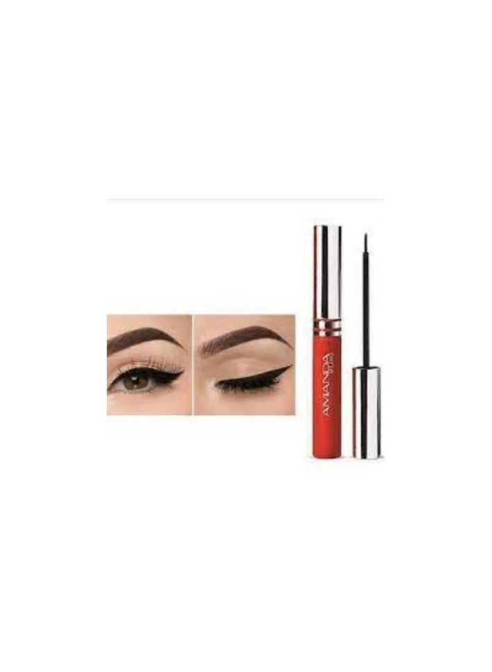 Amanda Milano Amanda Powder Liquid Eyeliner - Black - Image 3