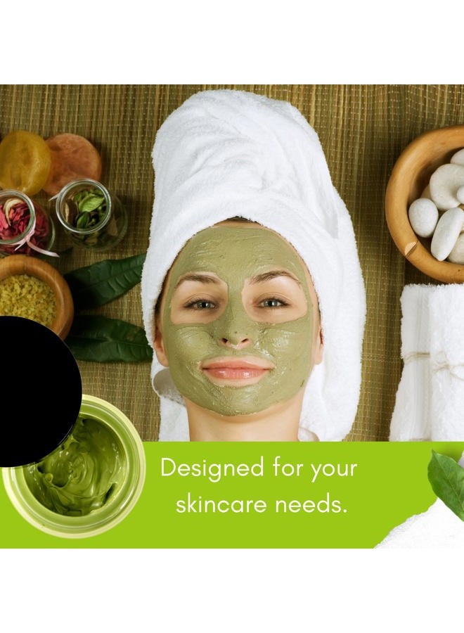 Hebepe Green Tea Matcha Mud Mask with Aloe Vera, Deep Cleansing, Hydrating, and Relaxing Volcanic Clay Facial Mask - Image 4
