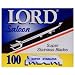 Lord 100 Lord Razor Blades Super Stainless Single Edge for Barbers - Image 2