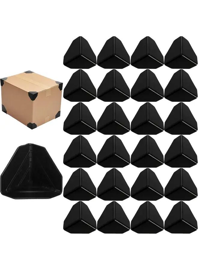 Heavy Duty Black Plastic Corner Guards 60x1 5mm 200pcs For Box Protection - Image 2