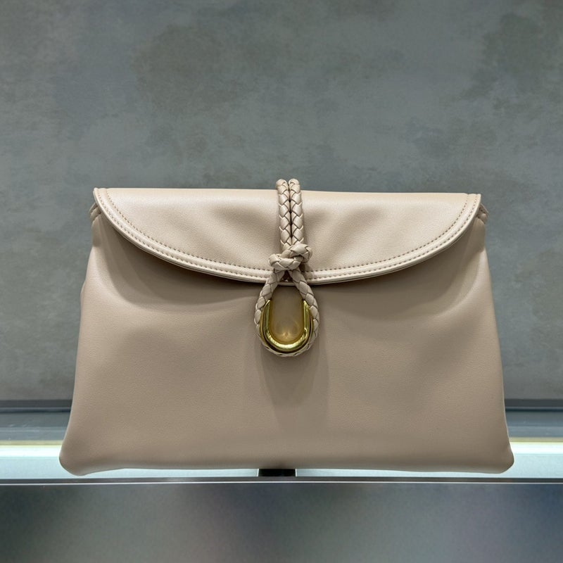 Star Same-Style Python Pattern Clutch Bag Woven Metal Buckle Shoulder Underarm Bag Women'S Bag High-End Sense Handbag - Image 3