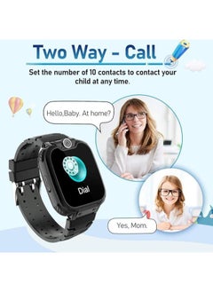 Nabi Nabi Watch for Kids for 3-12 Year Kids,Touch Screen, Voice Chat Camera, Long Battery Life, Water Resistance Best Gift for Kids,Smart Watch for Boys & Girls(Black)  - Image 3