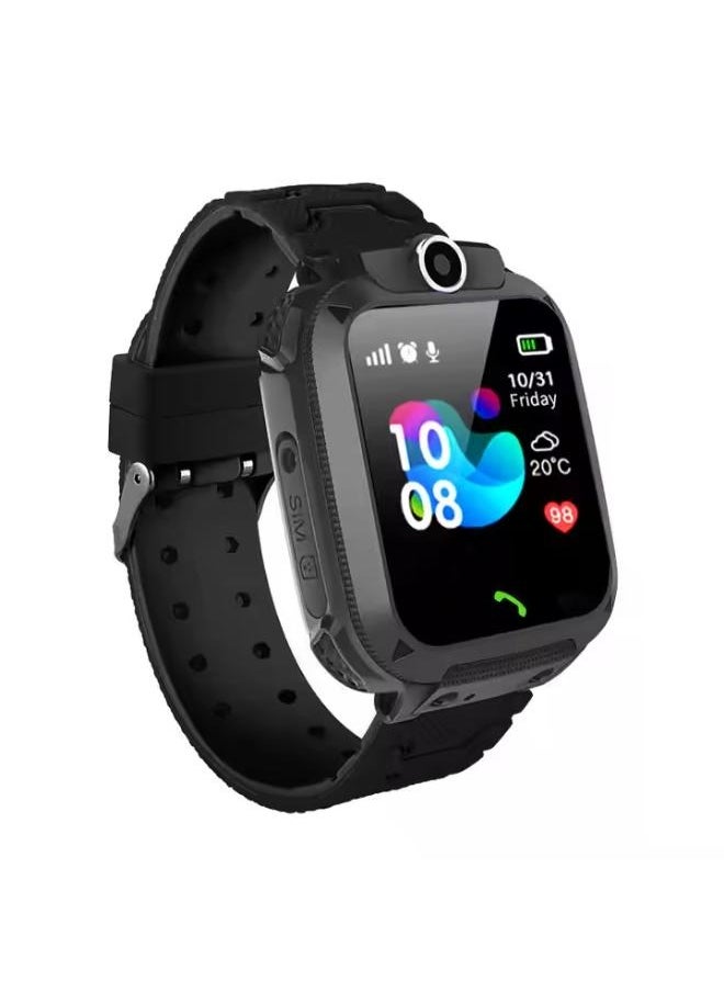 Nabi - Nabi Watch for Kids for 3-12 Year Kids,Touch Screen, Voice Chat Camera, Long Battery Life, Water Resistance Best Gift for Kids,Smart Watch for Boys & Girls(Black) - Image 1