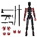 FoxVilla Assembly Completed T13 Action Figure Titan 13 3D Printed Action Figure 3D Printed Titan13 Assembled Dummy 13 Lucky 13 Toy Figure - Image 3