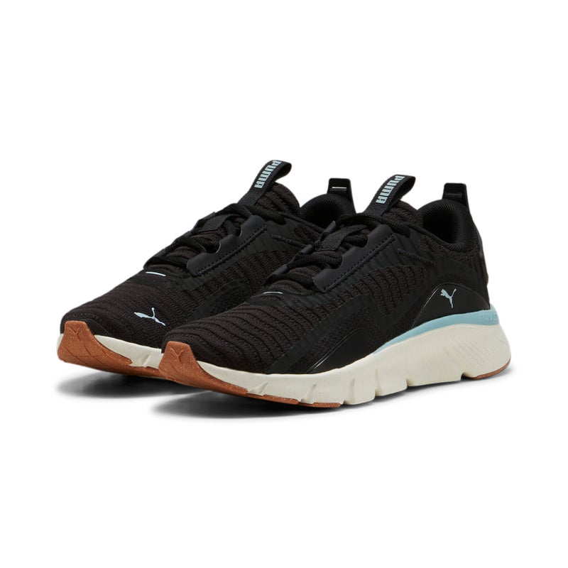 PUMA FlexFocus Better Knit Womens Black Running Shoes - Image 2