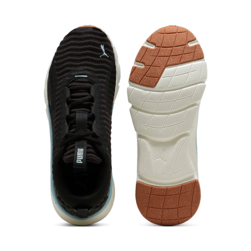PUMA FlexFocus Better Knit Womens Black Running Shoes - Image 4