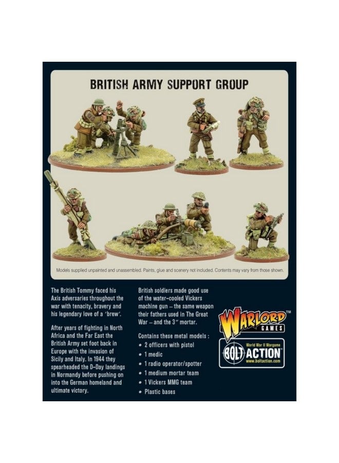Warlord Games, Bolt Action, British Army Support Group - Image 3