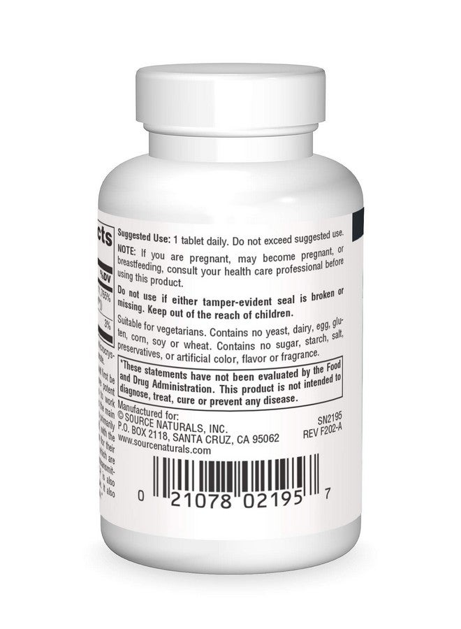 Source Naturals Coenzymated B-6, Promotes a Healthy Nervous System*, 333mg - 30 Tablets - Image 2