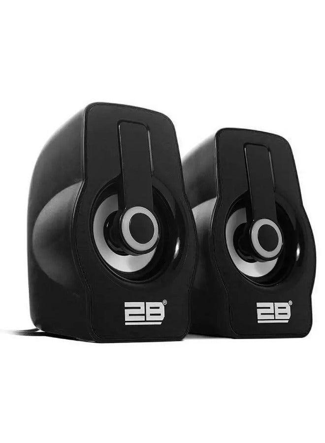 2B Speaker USB power Black - Image 1