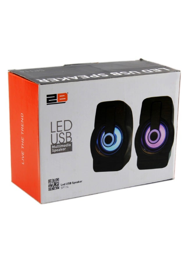 2B Speaker USB power Black - Image 2