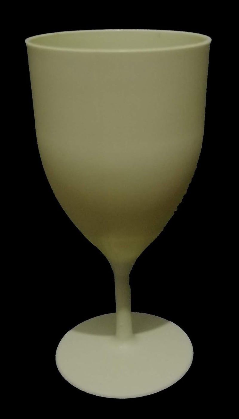 Kytaste Kytaste Colorful Fiber Goblet Wine Standing Cups Wine Bar Cocktail Glass Fiber Wine Glasses Drink Ware - Image 2