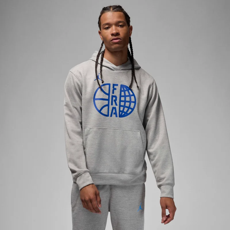 Men's France Training Basketball Fleece Hoodie