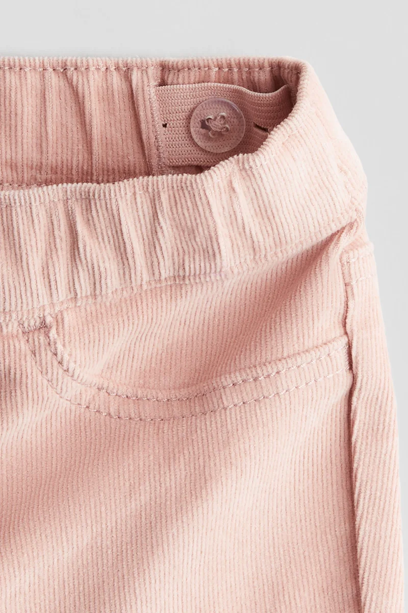 H&M Skinny Fit Corduroy Trousers