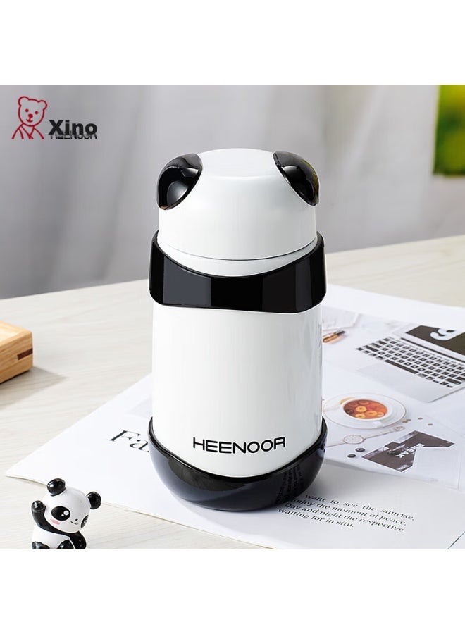 Heenoor Xino Panda Insulated Mug For Women, Cute Creative Water Bottle, Fashionable Portable Student Cup Xn-5759 Black 320ml - Image 1