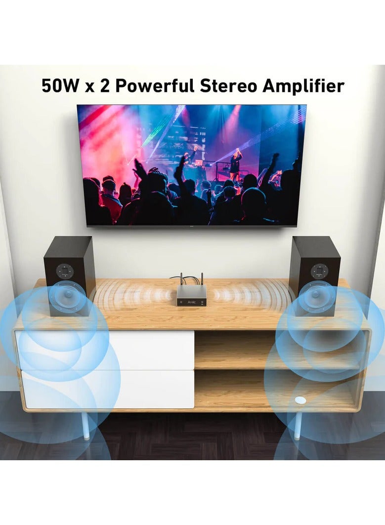 Arylic A50+ 50W x 2 Streaming Amplifier - Image 3