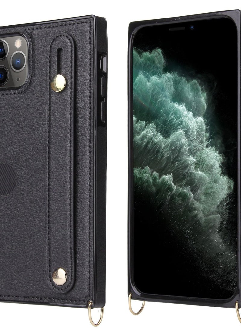 Loquat Suitable For IPhone Crossbody Lanyard Protective Sleeve Leather Case - Image 2