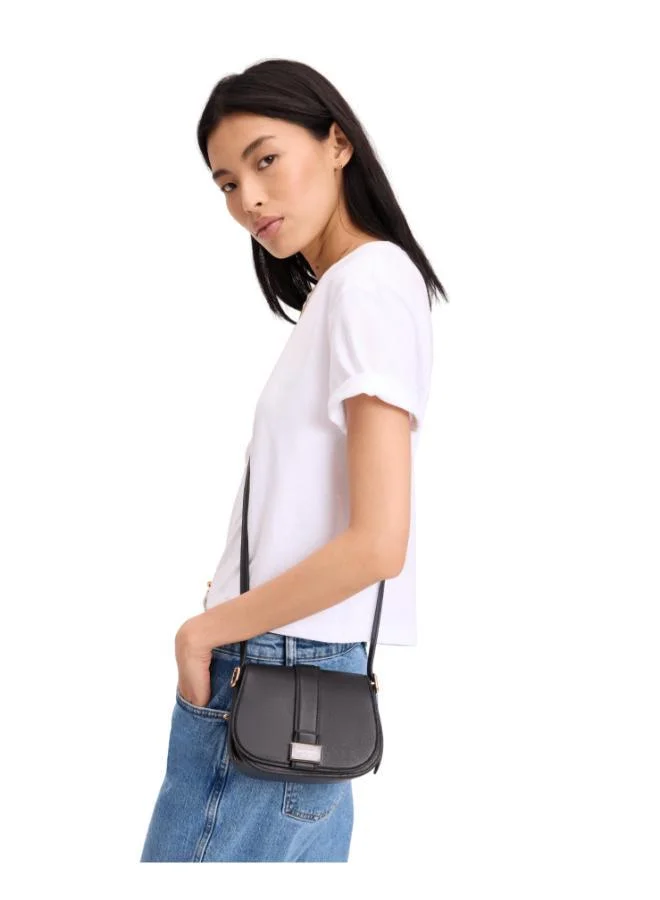 Kate Spade Nouveau Textured Leather Mini Saddle