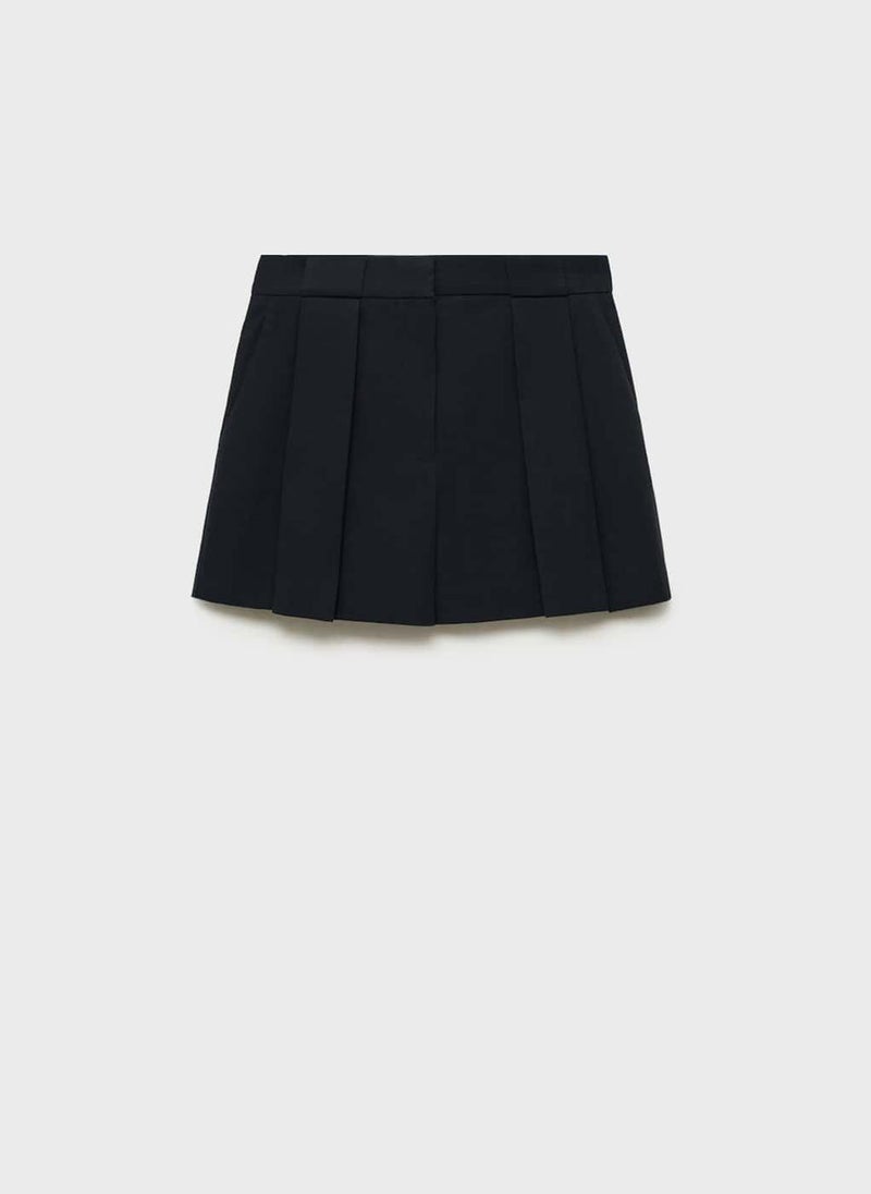 MANGO Pleated Suit Shorts  - Image 5