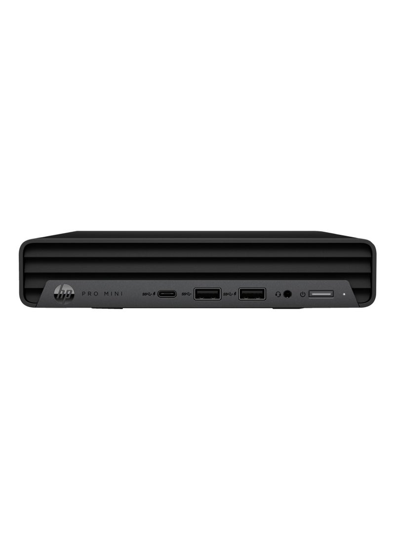 HP بي سي برو ميني 400 G9 ، معالج كور i7-12700T / ذاكرة وصول عشوائي رم 8 جيجابايت رام / سعة تخزين 256 جيجابايت اس اس دي / رسومات انتل يو اتش دي 770 / بدون ويندوز أسود - Image 1