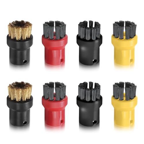 ilovelife Replacement Dust Remove Steam Cleaning Brush Small Round Brushes for Karcher SC1 SC2 SC3 SC4 SC5 SC7 CTK10 - Image 1
