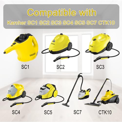 ilovelife Replacement Dust Remove Steam Cleaning Brush Small Round Brushes for Karcher SC1 SC2 SC3 SC4 SC5 SC7 CTK10 - Image 2