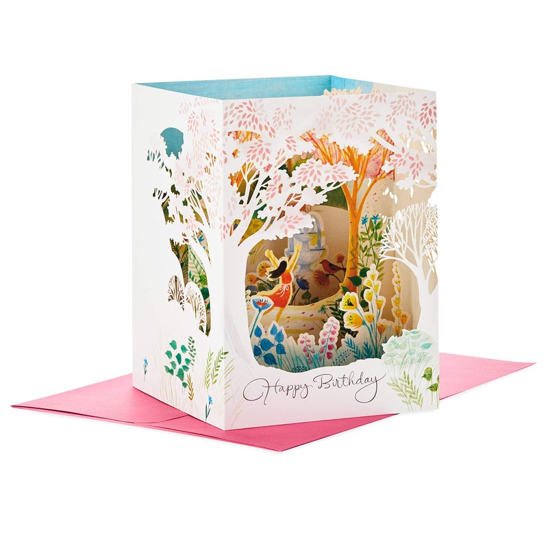 Hallmark Paper Wonder Displayable Pop Up Birthday Card for Women (Beautiful Day) - Image 1