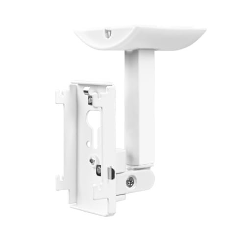 Dinghosen Speaker Wall&Ceiling Mount for Bose UB-20,UB-20 Series II Speaker Wall Mount Bracket for Bose Cube Speakers/Lifestyle/CineMate/Surround/SoundTouch/Acoustimass Home System Tilt&Swivel Adjustable(White) - Image 1