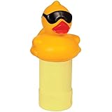 GAME 17201-BB Derby Duck Spa Chemical Dispenser, Yellow - Image 1