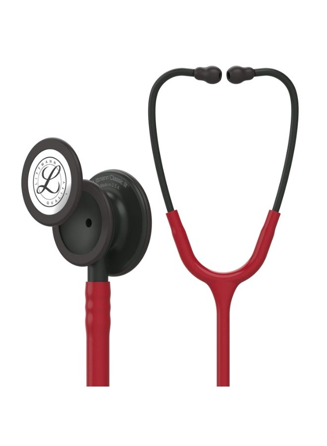Littmann Classic III Stethoscope Dual Head Professional Cardiology Stethoscope High Acoustic Sensitivity for Doctors Nurses and Medical Students - Image 1