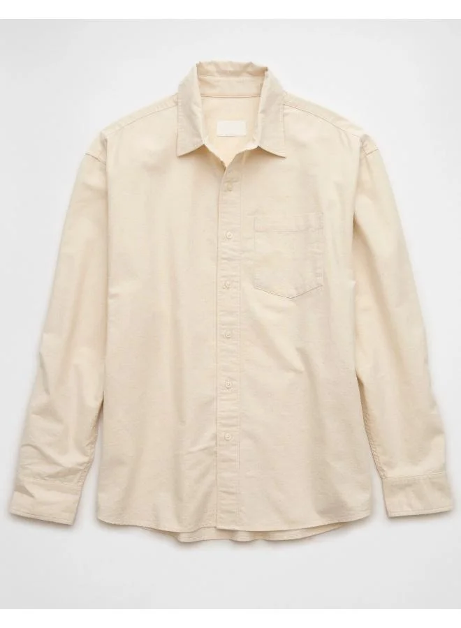 American Eagle AE Everyday Oxford Button-Up Shirt