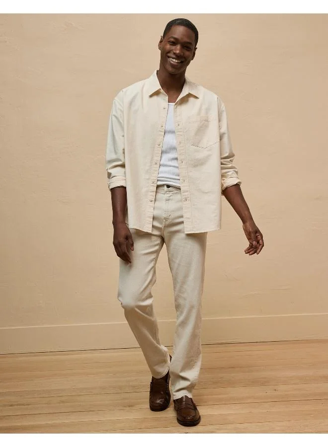 American Eagle AE Everyday Oxford Button-Up Shirt
