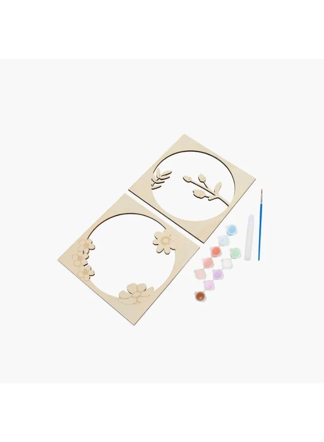 فايندز Findz DIY 3D Wooden Painting Kit