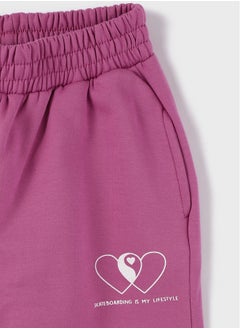 LC WAIKIKI Elastic Waist Printed Girl Jogger Sweatpants  - Image 3