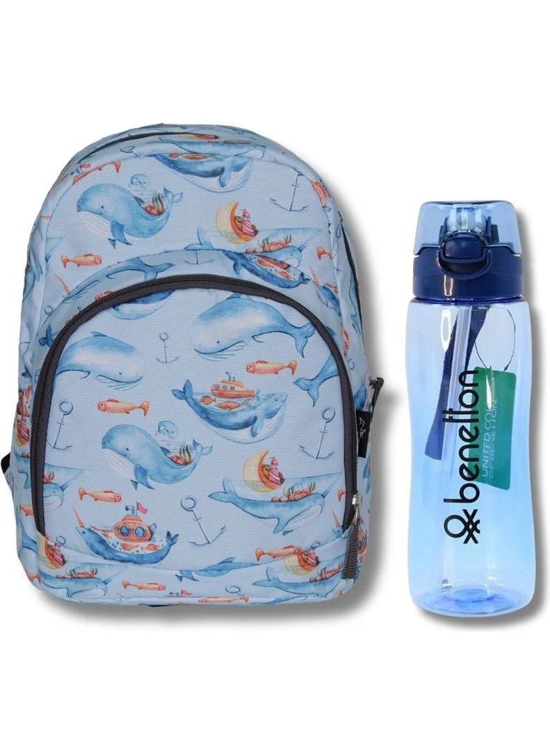 Benetton .flask Gift - Cambridge Polo Club Kindergarten Backpack