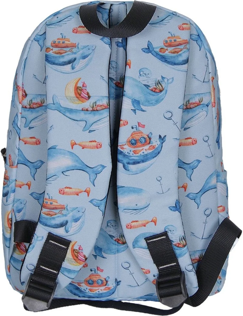 بينيتون .flask Gift - Cambridge Polo Club Kindergarten Backpack
