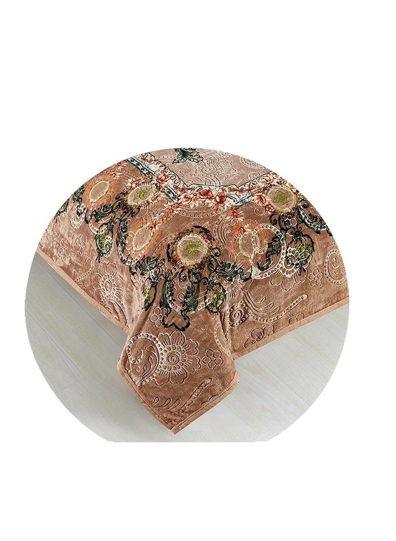 GB Fleece Flannel Double Size 220x240cm for All Season Light Weight Blanket Throw for Sofa & Bed Comfortable and Soft Blanket - Image 2