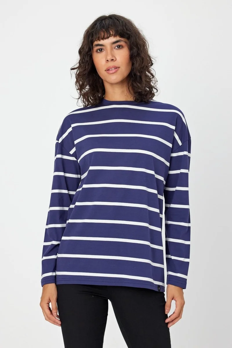 Alexander Gardi Striped Oversize Sweatshirt (E2400158)