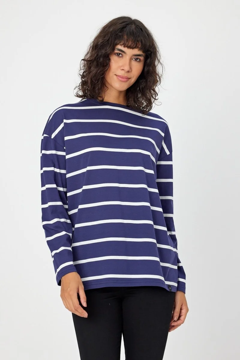 Alexander Gardi Striped Oversize Sweatshirt (E2400158)