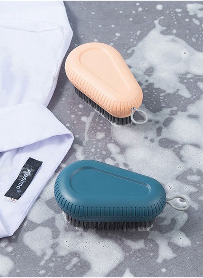 وهاواي Scrub Brush for Cleaning, 2-Pack Deep Cleaning Household Cleaning Brushes Set with hoop, Laundry Clothes Shoes Scrubbing Brush for Bathroom, Floor, Tub, Carpet, Shower, Tile and Kitchen  - Image 5