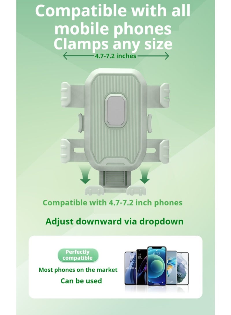 ويل آب حامل هاتف للدراجة، حامل هاتف لمقود الدراجة، حامل هاتف للدراجات النارية قابل للتعديل، دوران 360 درجة، مضاد للانقطاع، مضاد للاهتزاز - Image 2