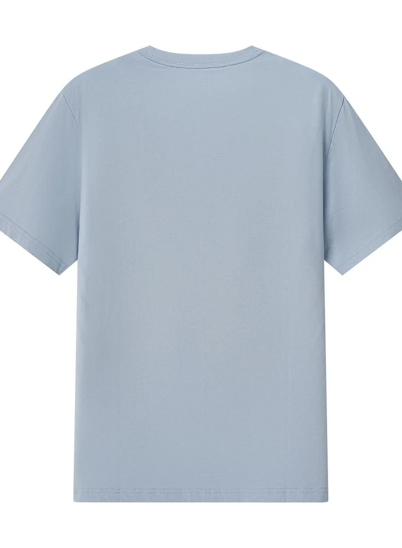 GIORDANO Men's Slim Fit Cotton Jersey Message Print Tee