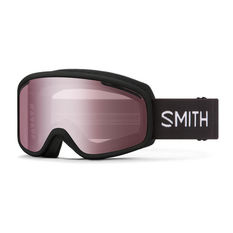SMITH Vogue Goggles for Women with Carbonic-x Lens â€“ Performance Snowsports Goggles with Replaceable Lens for Skiing & Snowboarding â€“ Black + Ignitor Mirror - Image 1