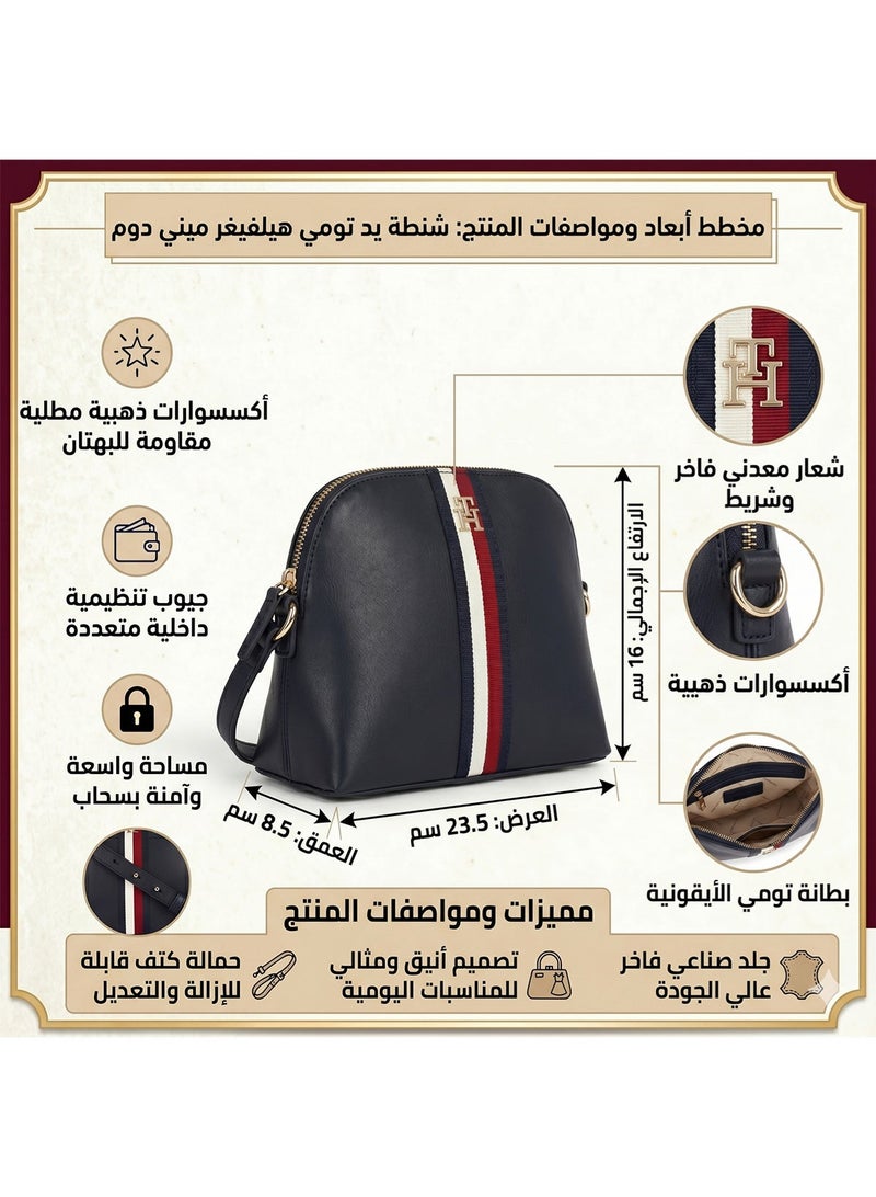 Tommy Icons Tommy Hilfiger Navy Blue Women Crossbody Bag Aw0Aw17065 - Image 2