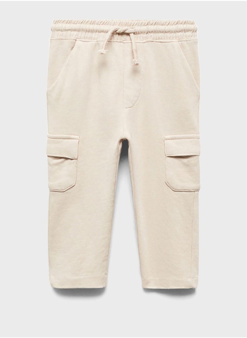 MANGO - Infant Cargo Trousers - Image 1