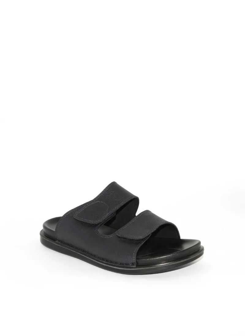 جيومني Geoomnii Mens Comfort Sandals Black