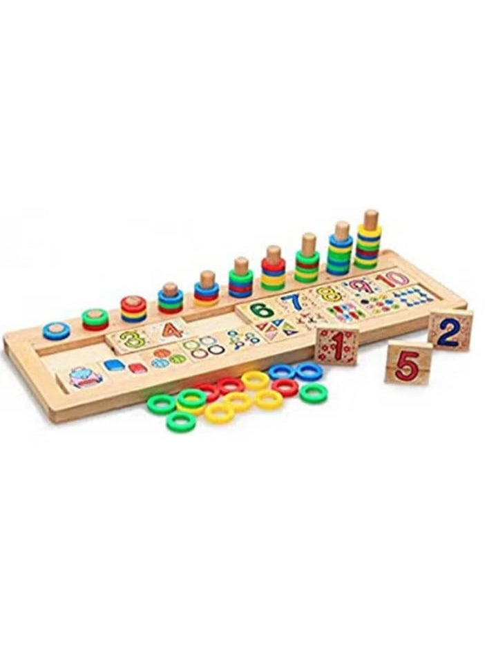 Develop The Children Mathematical Skills Educational Wooden Toys - Image 1