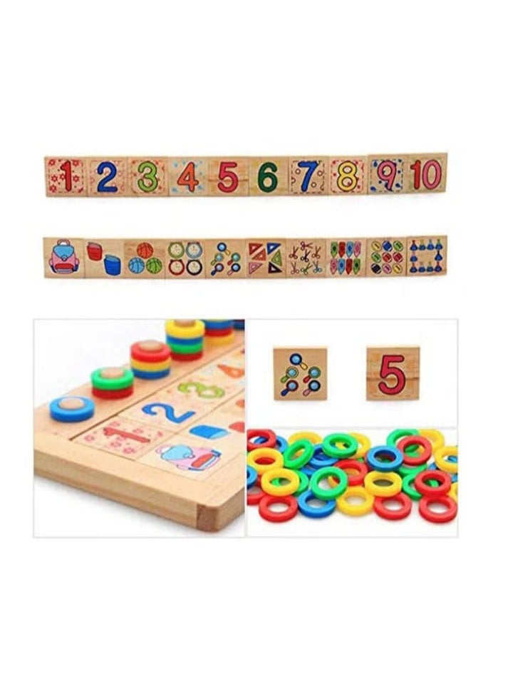 Develop The Children Mathematical Skills Educational Wooden Toys - Image 2