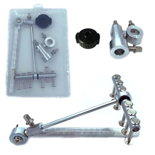 TUOREN Cymbal Sizzler Sustain Device with Rivet Metal Adjustable Cymbal Hiss Sound Effect Sounder for Cymbal Stand Jazz Drum Set Percussion Drum Kit Cymbal Accessories - Image 1