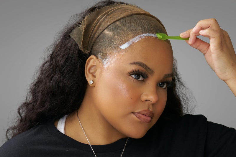 Ericka J. Hold Me Down Adhesive - Waterproof Lace Wig Glue for Strong Hold, Quick Drying, Sweat & Water Resistant â€“ Sensitive Skin Friendly (20g / 0.7 Oz) - Image 5